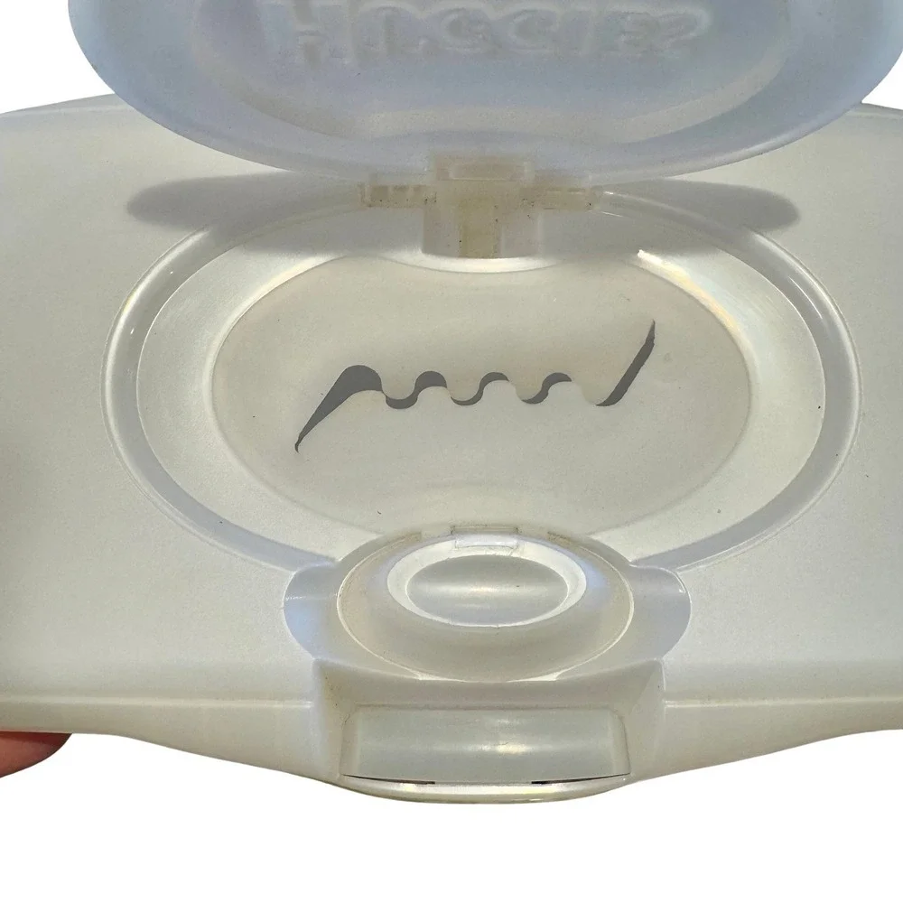 Huggies Baby Wipes Container EMPTY Wipe‎ Case Holder Blue & Purple